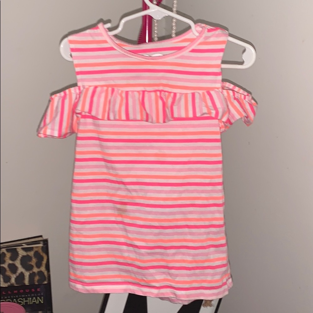 Little Girl Cold Shoulder Top